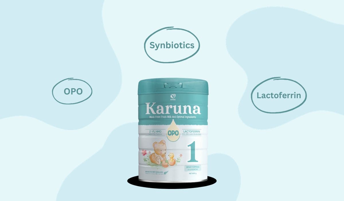 Karuna formula milk help children have healthy digestive system 